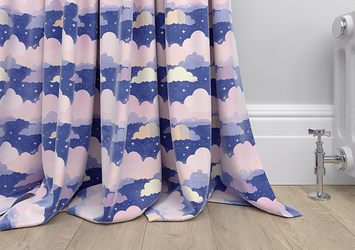 Cloudy Cosmos, Purple Twilight - Made to Measure Curtains - Image 6